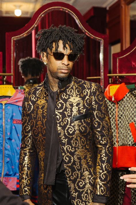 21 savage gucci jacket|21 Savage Hits His First Met Gala Wearing a Piece of Hip.